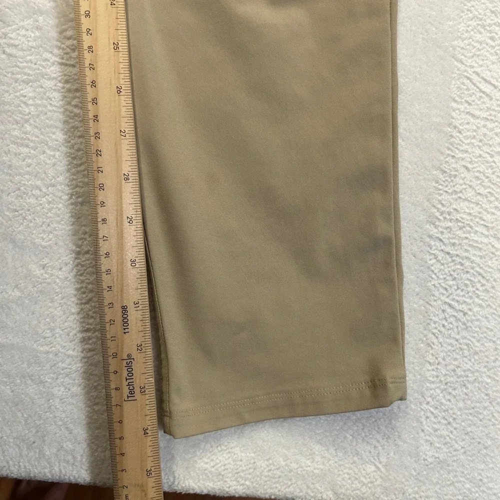 Lululemon ABC Pant Slim Fit Mens 35 Khaki Tan Warpstreme Performance Trousers